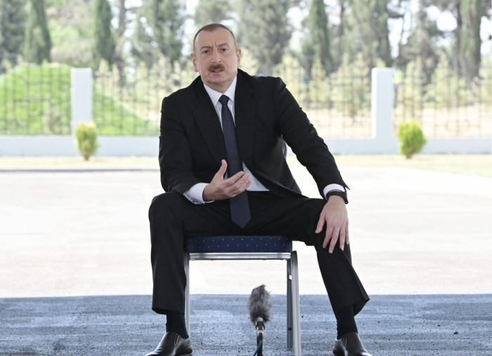   "Die faschistische Natur Armeniens bleibt unverändert" -   Ilham Aliyev    