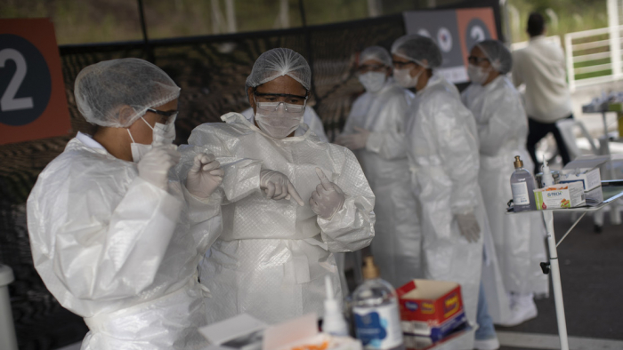 Nuevo récord diario: Brasil registra 1.349 muertes por coronavirus durante las últimas 24 horas