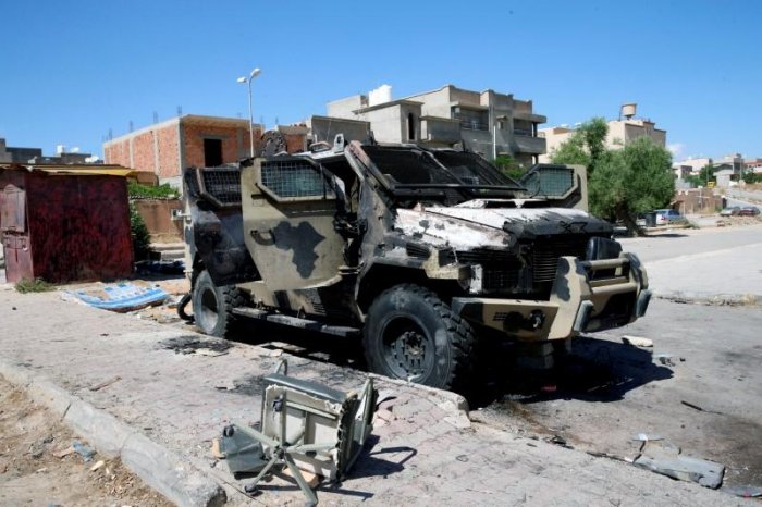 Eastern forces quit Libyan capital after year-long assault