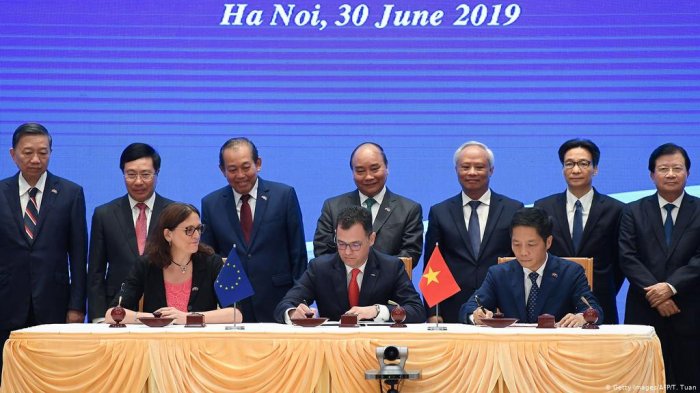 Vietnam ratifies free trade deal with EU