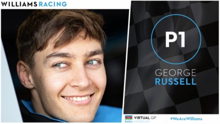     GP virtuel de F1:   George Russell remporte le Grand Prix d’Azerbaïdjan  