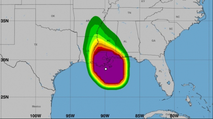 La tormenta tropical Cristóbal toca tierra en EE.UU.