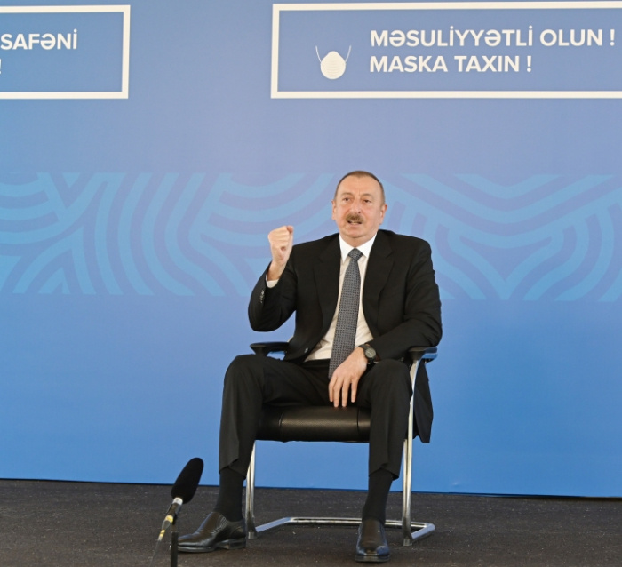    “Ermənistan rəhbərliyi yüzlərlə lənətlə dolu çağırışlar eşidir” -    Prezident      