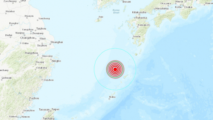   Japón  : Se registra un potente sismo de magnitud 6,7 cerca de las islas Ryukyu