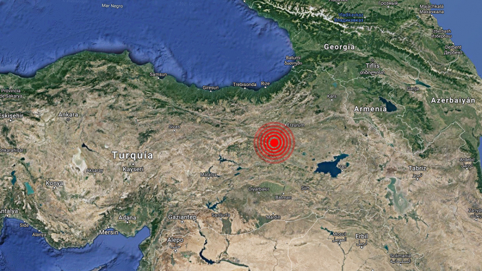   Se registra un sismo de magnitud 5,8 en el este de Turquía  