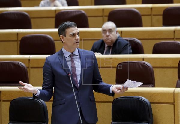 Sánchez se somete al control del Senado en la recta final de la desescalada