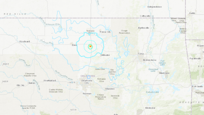 Un temblor de magnitud 4,2 sacude Oklahoma poco después de un mitin de Trump en Tulsa