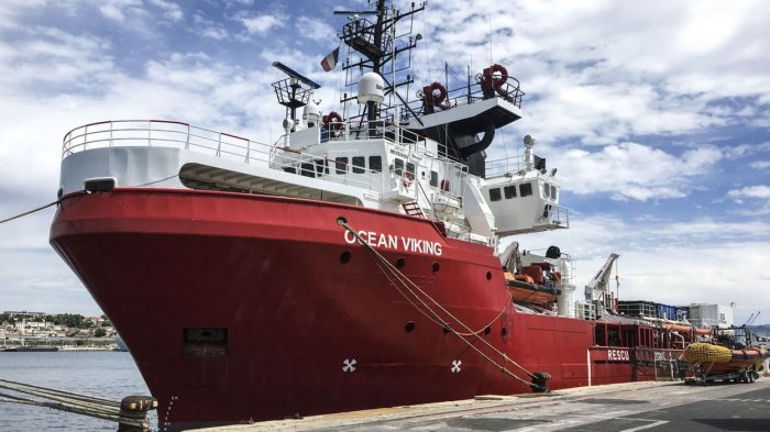   Migration:   le navire de sauvetage Ocean Vicking a repris la mer