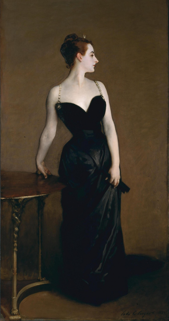   La belleza del día:   “Retrato de Madame X”, de John Singer Sargent
