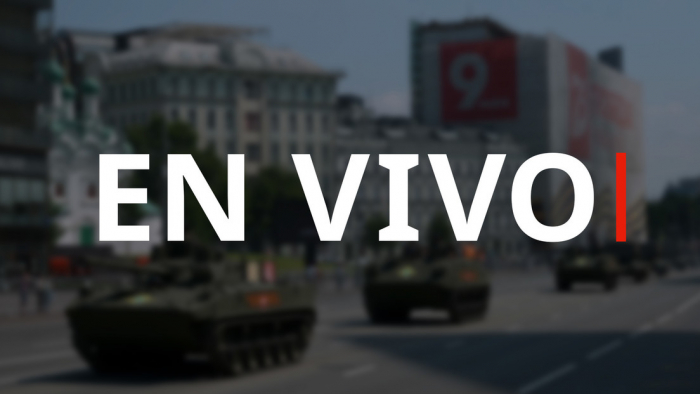   EN VIVO:  La Plaza Roja de Moscú acoge el desfile militar en honor al 75.º Día de la Victoria en la Gran Guerra Patria   