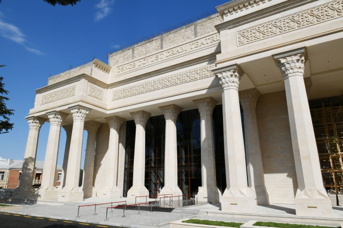   In der Stadt Ganja wird neues Gebäude für Schauspielhaus gebaut  