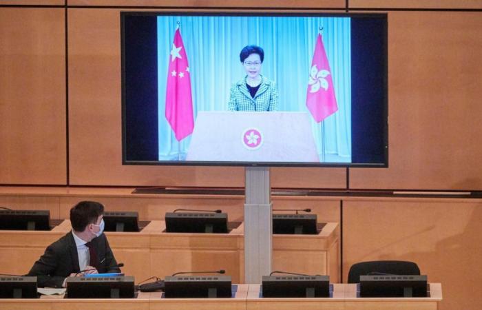 Hong Kong leader says national security law won