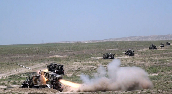  Azerbaijani army’s artillery units conduct live-fire exercises -  VIDEO  