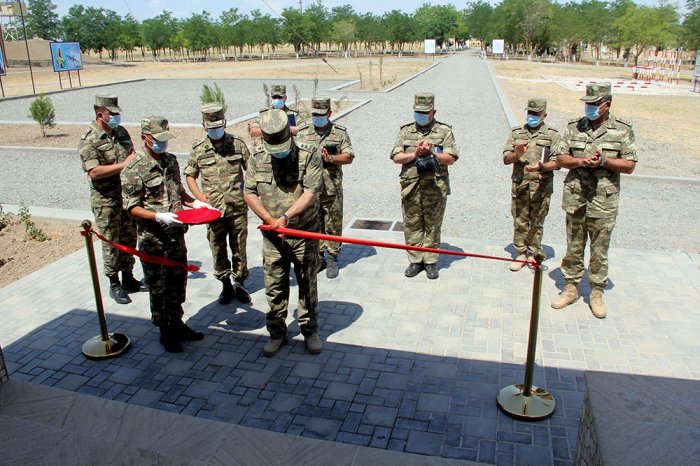  Azerbaijan inaugurates another military unit of Air Force in frontline zone - PHOTO