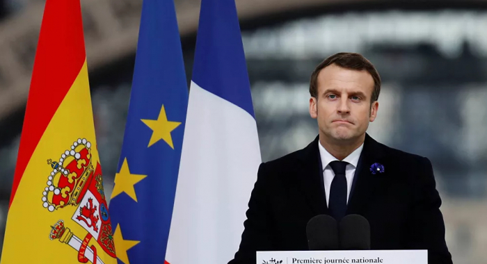 ماكرون: فرنسا هدفها التوصل لحل سياسي في ليبيا