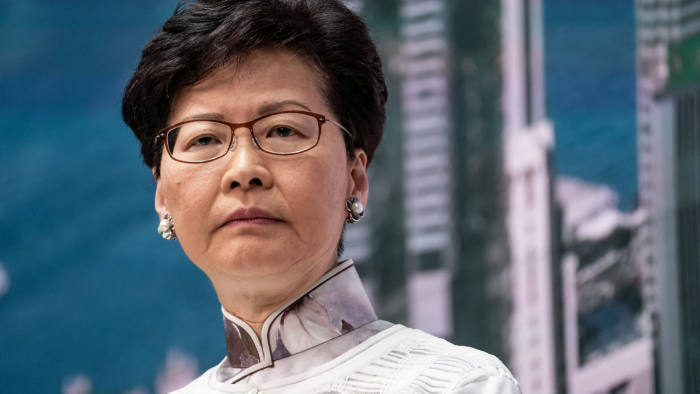 Hong Kong leader says city cannot tolerate any more 