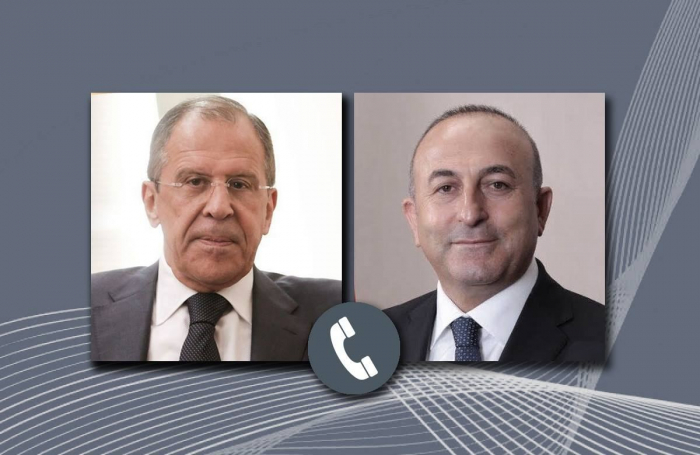 Çavuşoğlu Lavrovla telefon əlaqəsi saxladı