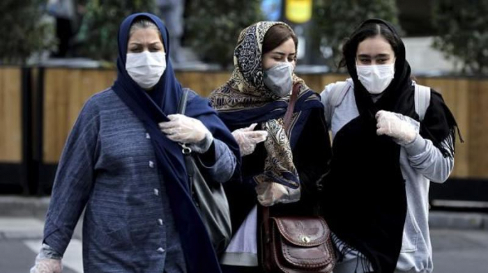  İranda koronavirusa yoluxma sayı 225 mini ötüb 