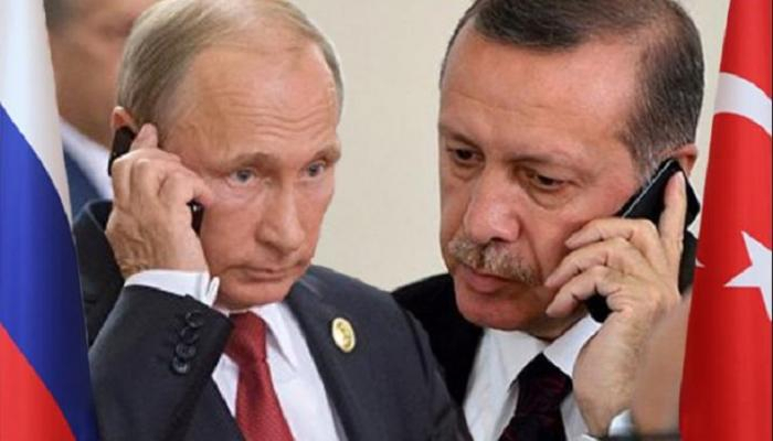 Ərdoğanla Putin telefonla danışdı