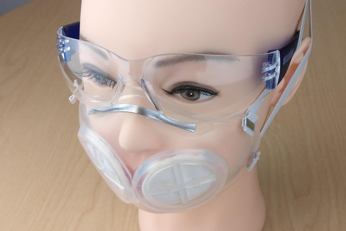   This new prototype N95 mask designed by Harvard and MIT is reusable and hygienic  
 