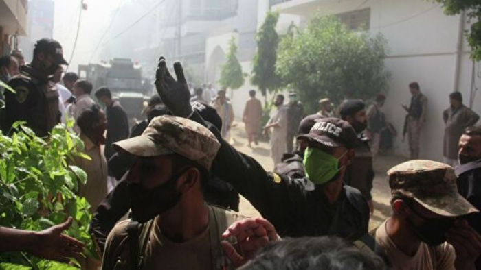 Pakistanda bazarda partlayış:  Ölən və yaralılar var 