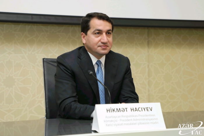     Hikmat Hajiyev:   Die Länder der Welt begrüßen die Initiative von Präsident Ilham Aliyev als entscheidend  