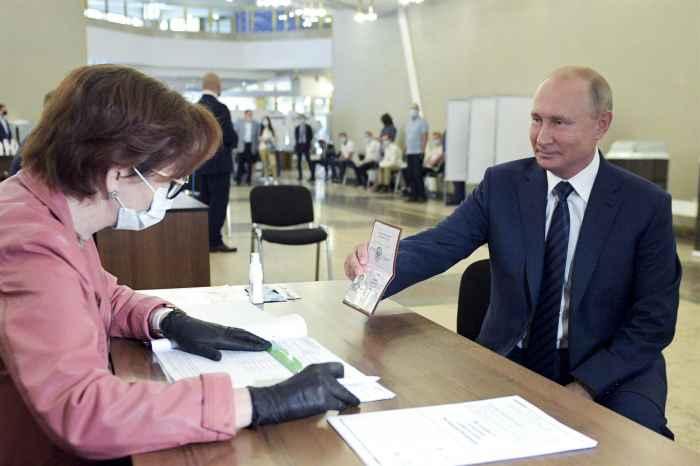   Russians grant Putin right to extend his rule until 2036 in landslide vote  