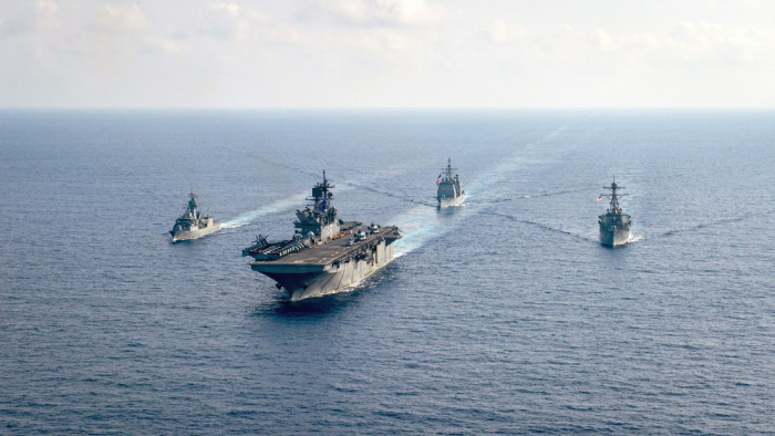 China afirma que EE.UU. envió barcos al mar de la China Meridional para mostrar sus fuerzas