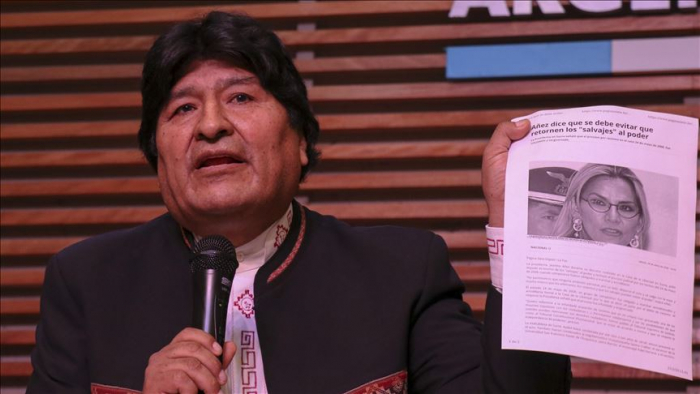   Evo Morales:   ‘La Fiscalía de La Paz pretende imputarme por terrorismo con un audio alterado’