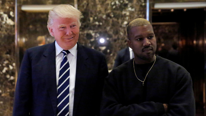 Trump valora las aspiraciones presidenciales de Kanye West: "Él y su esposa siempre estarán con nosotros"
