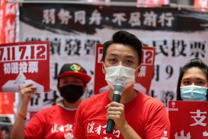   Hong Kong:   raid policier avant des primaires de l