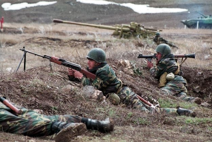   Armenian armed forces fired at Azerbaijan