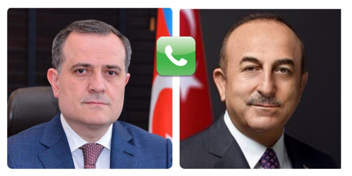    Çavuşoğlu Ceyhun Bayramova zəng etdi    