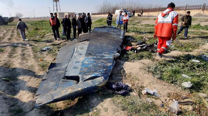 Iran sends black box of Ukrainian plane to France