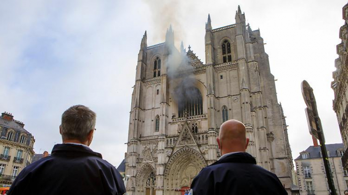   Festnahme nach Großbrand in Kathedrale  