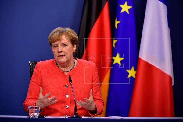 Merkel: "No fue fácil, pero al final nos encontramos"