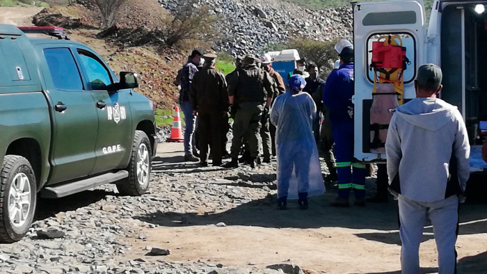 Accidente en mina chilena deja dos trabajadores muertos