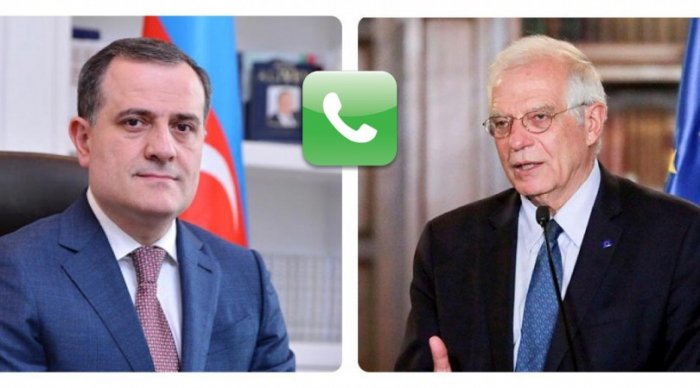   Azerbaijani FM, EU High Representative hold phone talks  