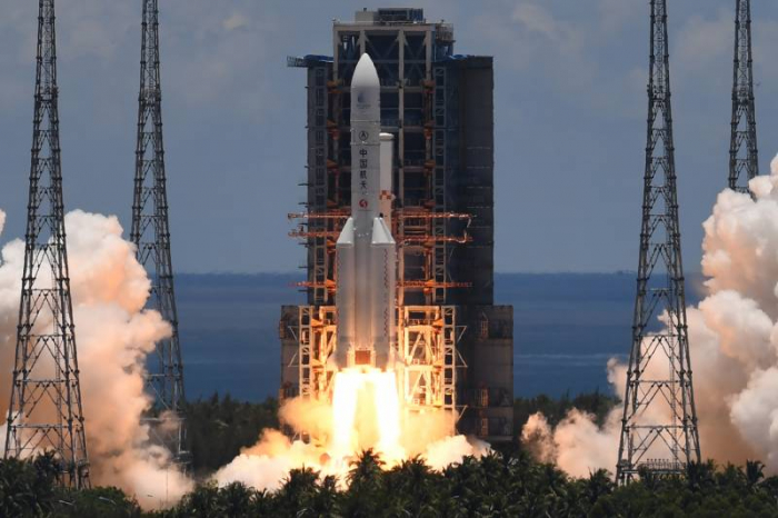 China launches Mars probe in space race with US  