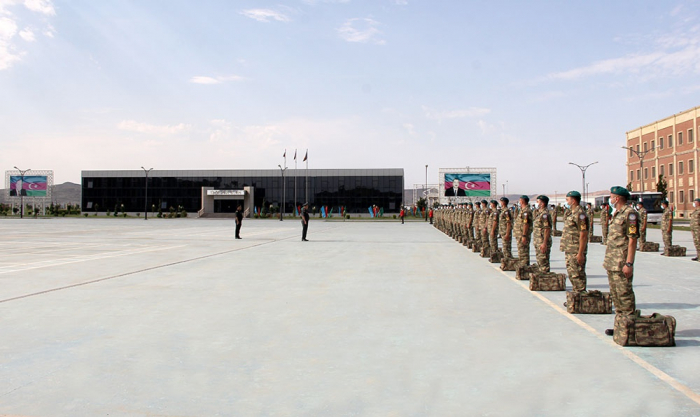  Group of Azerbaijan peacekeepers sent to Afghanistan - PHOTO