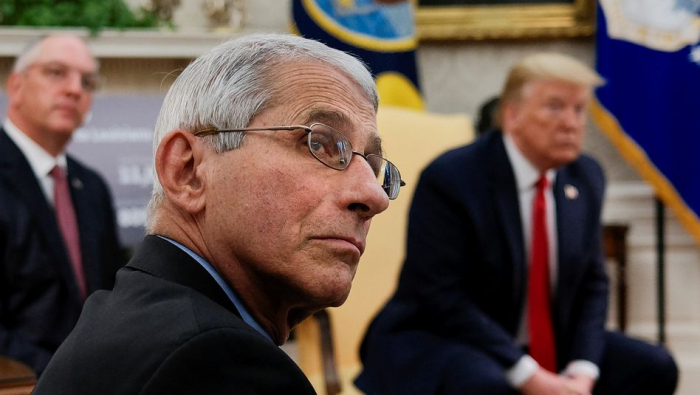 Fauci lobt     "wirklich positive Richtung"     von Trumps Entscheidungen