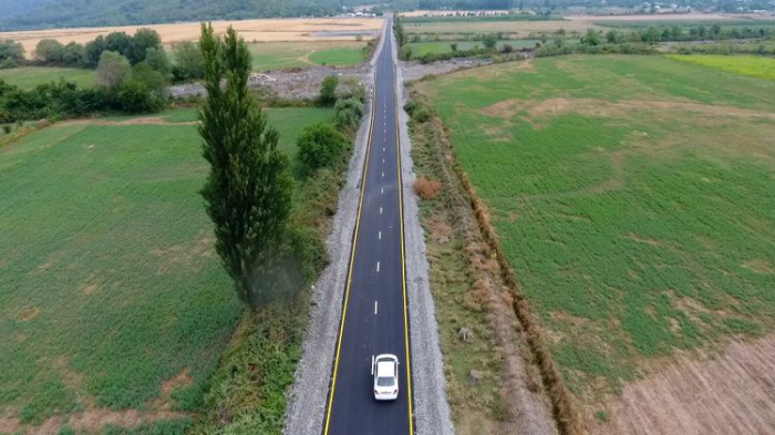 30 min sakinin istifadə etdiyi yol yenidən quruldu