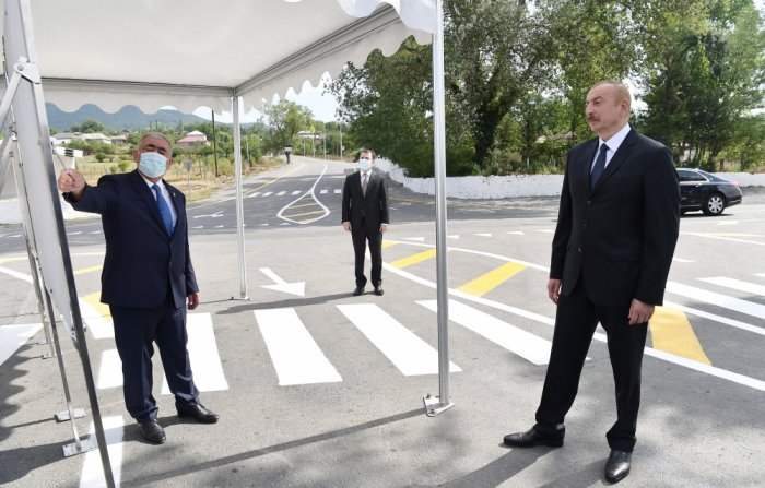  Nueva carretera se pone en marcha en Ismayilli 
