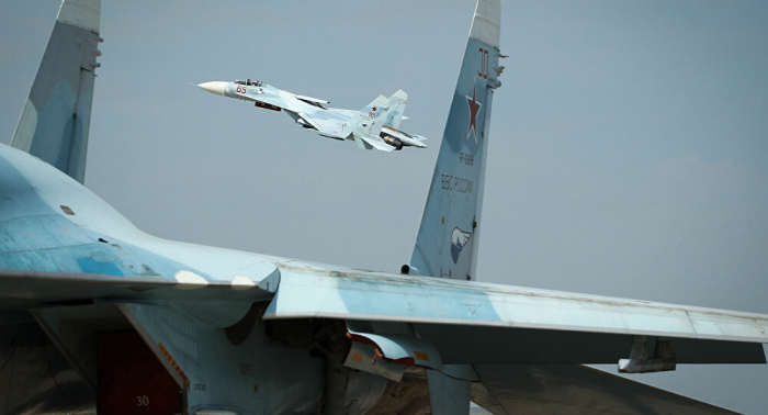  Über Schwarzem Meer fängt     Russischer Kampfjet US-Aufklärungsflugzeuge ab  