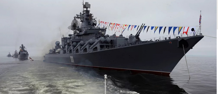 عشرات السفن تشارك في تدريبات العرض البحري الرئيسي في سان بطرسبورغ... فيديو