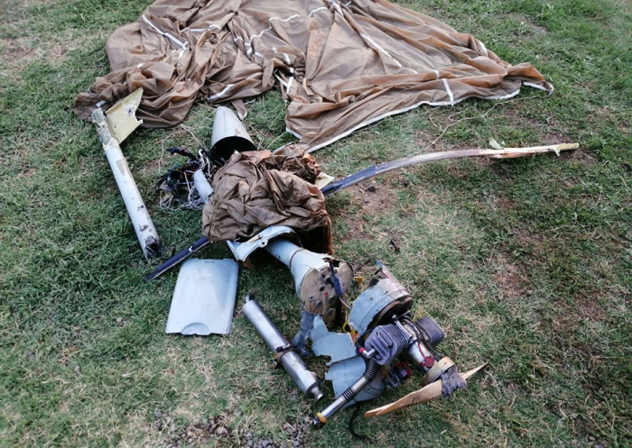  Azerbaijan shoots down another Armenian UAV -  PHOTO  