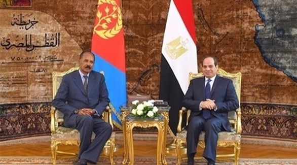 مصر وإريتريا يبحثان قضية سد النهضة وأمن البحر الأحمر