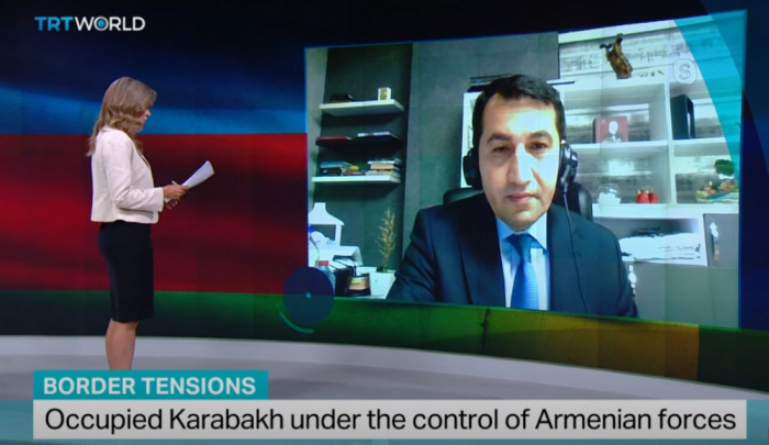  قال حكمت حاجييف إن "إفلات أرمينيا من العقاب يدفعها إلى مزيد من الاستفزازات" 