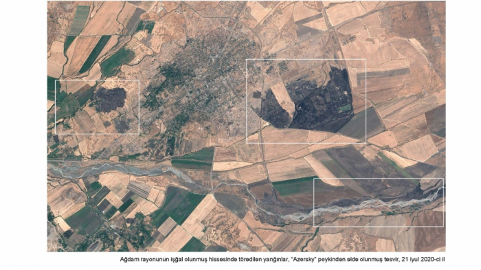   Azercosmos releases new satellite images of Aghdam -   PHOTOS    