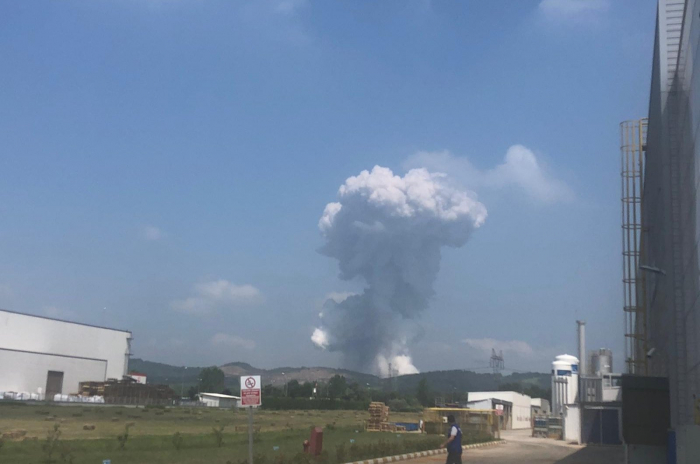 Blast rocks fireworks factory in northwestern Turkey
